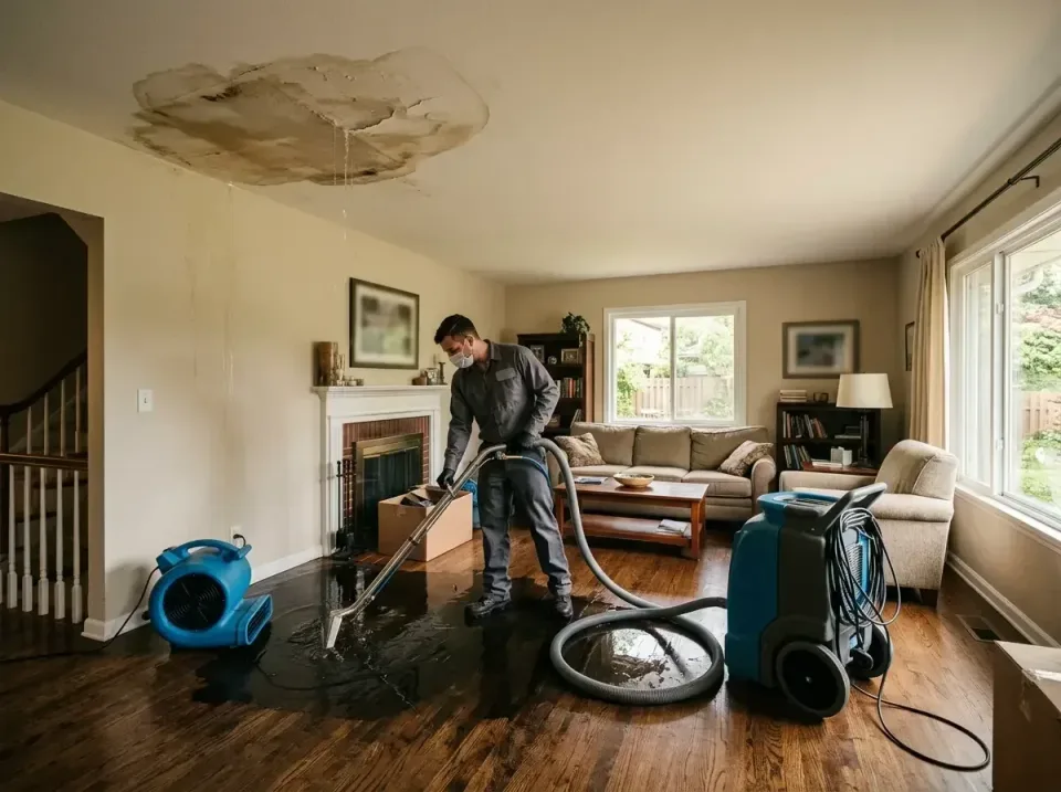 attic-pipe-burst-ceiling-drip-008 — frequently asked questions, Water Damage Restoration & Carpet Care in Davis, OK